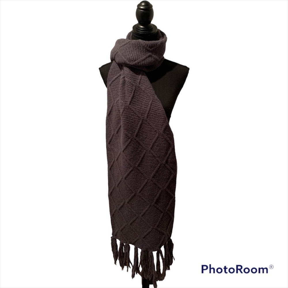 Treasure and Bond Core Cable Scarf in Grey Turbulence NWT